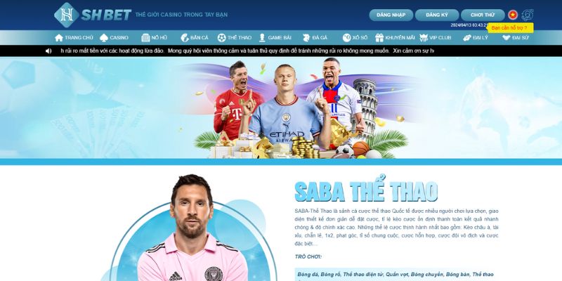 Thể thao SHBET - Nơi Tranh Tài Đặc Sắc Của Giới Cao Thủ Cá Cược 12 Thể thao SHBET chưa bao giờ vắng khách trong mọi thời điểm